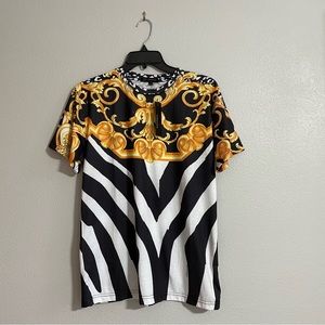 Versace Logo Tee Shirt Size M